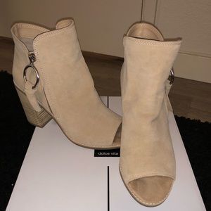 Suede Booties
